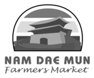 A logo of Nam Dae Mun Farmers Market